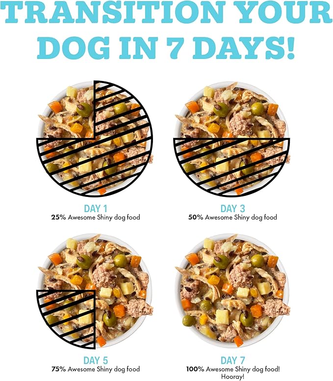 Weruva Awesome Shiny Wet Dog Food, Chicken & Brown Rice, 6oz Can (Pack of 8)