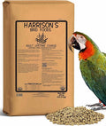 Harrison's Bird Foods Adult Lifetime Coarse Certified Organic Non-GMO Daily Maintenance Formula for Medium to Large Birds, Parrots, Cockatoos, Macaws etc, Suitable for All Life Stages 11.3kg/ 25lb
