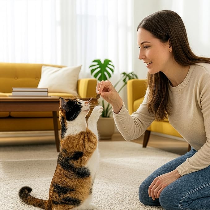 Fieldcrest Farms Nothin’ to Hide Collagen Cat Treats – Crunchy & Creamy Cat Snacks, High-Protein Healthy Treats for Skin, Coat & Joint Support, Tuna Flavor, 8 oz.