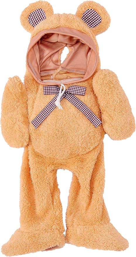 Rubies Walking Teddy Bear Pet Costume, X-Small (Pack of 2)