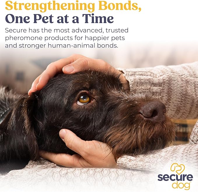 SIGNS SecureDog Calming Diffuser for Supporting Calm and Well-Being to Help Relieve Any Feeling of Anxiety or Stress, Dog Pheromone Passive Stick Diffuser Home Starter Kit