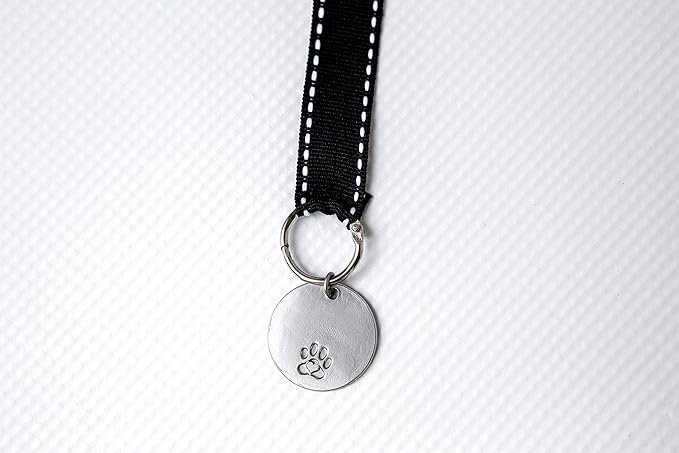 Pawprints Left By You Memorial 5x7 Frame for Cat with Pet Tag - Thoughtful Cat Memorial Gift