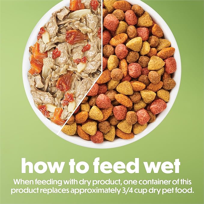 Purina Beneful Freshly Prepared Blends Wet Dog Food With Lamb, Brown Rice, Carrots and Tomatoes - (Pack of 8) 10 oz. Tubs