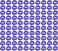 Fydun 100PCS S Leg Rings, 8mm Pigeons Identification Poultry Plastic Bird Foot Clip Pool Vacuum Hoses Bands No Words SuppliesOrange Health Supplies Band for Identify Orange (Purple)