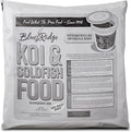 Blue Ridge Koi Fish Food 14lb Bucket Refill - Cool Water Wheat 3/16", Fall and Winter Floating Pond Pellets, Ponds Fish Food