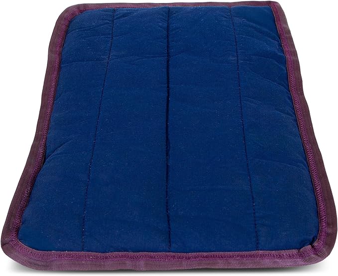 Jeffers Pet Comfort Dog Pillow, Tiny 12" x 18", Navy – Machine Washable Dog Bed for House, Sofa, Crate & Travel – Poly Cotton Shell, Winter Warmth, Soft, Comfy, Durable, Top Pet Bedding