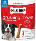Milk-Bone Brushing Chews Original Chicken Flavor Daily Dental Dog Treats, Small/Medium, 27.5 Oz. Bag