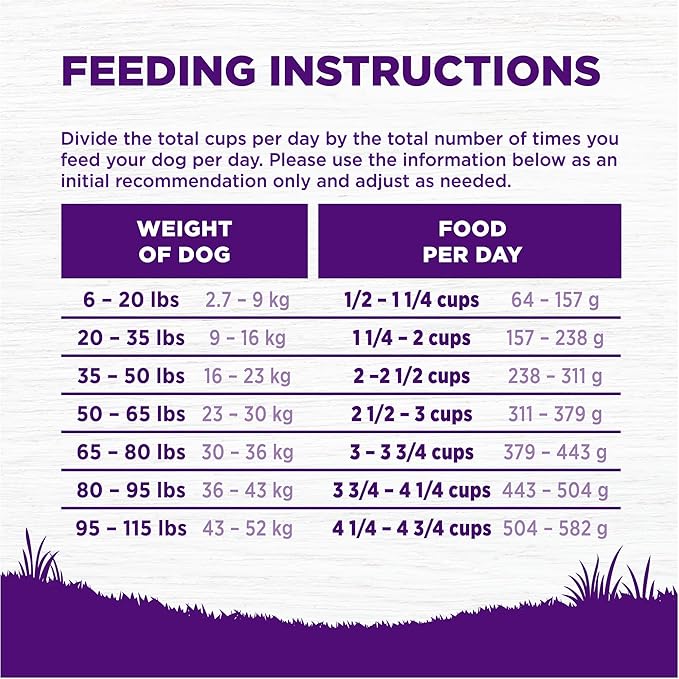 Wellness Complete Health Adult Dry Dog Food, Wholesome Grain Kibble, Natural, Chicken Free, Whitefish and Sweet Potato Recipe, 15 lb Bag