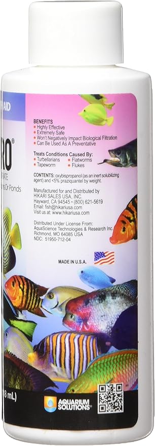 Hikari Usa AHK73254 fish Prazipro for Aquarium, 4-Ounce