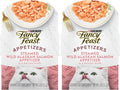 Fancy Feast Purina Appetizers Lickable Grain Free Wet Cat Food Topper Wild Alaskan Salmon Appetizer - 1.1 oz. Trays,(Pack of 20)