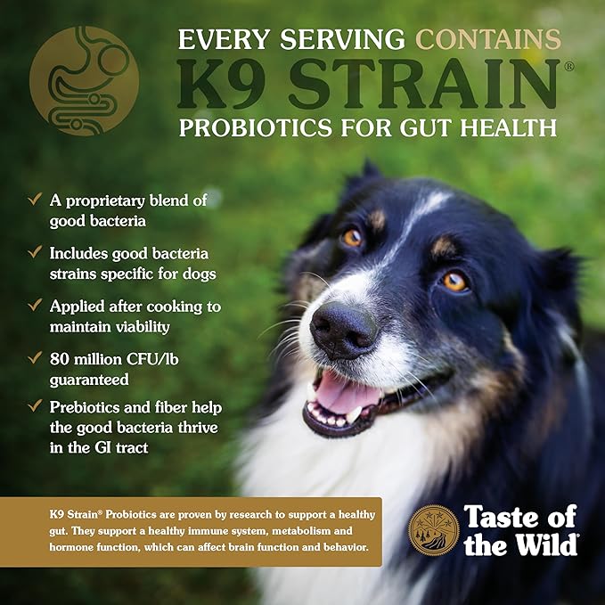 Taste of the Wild Wetlands Grain-Free Dry Dog Food with Roasted Fowl 28lb