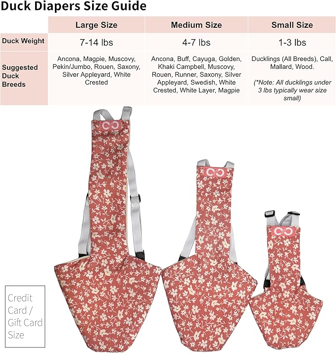 Chicken Diapers Duck Diaper Diaperalls for Hens, Roosters, Ducks, Ducklings - Reusable, Adjustable by Uni Infinity (Stars USA, Chicken XL/Duck Large, 1, Count)