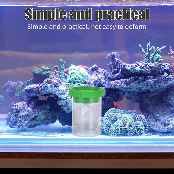 TOYANDONA Fish Breeding Isolation Box for Aquarium, Floating Guppy Egg Incubator with Green Compact Fry Hatchery Tank for Fish Tank Breeding and Hatching