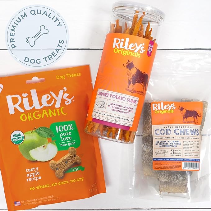 Riley's Steer Bully Sticks for Tiny to Small Dogs - Odor Free Single Ingredient Chew Treat - Easily Digestible, 100% Beef Pizzle Sticks for Dogs - 4-6", 10ct (Pack of 2)
