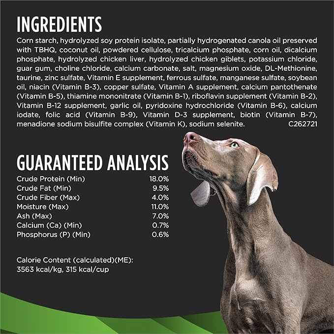 Purina Pro Plan Veterinary Diets HA Hydrolyzed Protein Dog Food Dry Vegetarian Formula - 25 lb. Bag