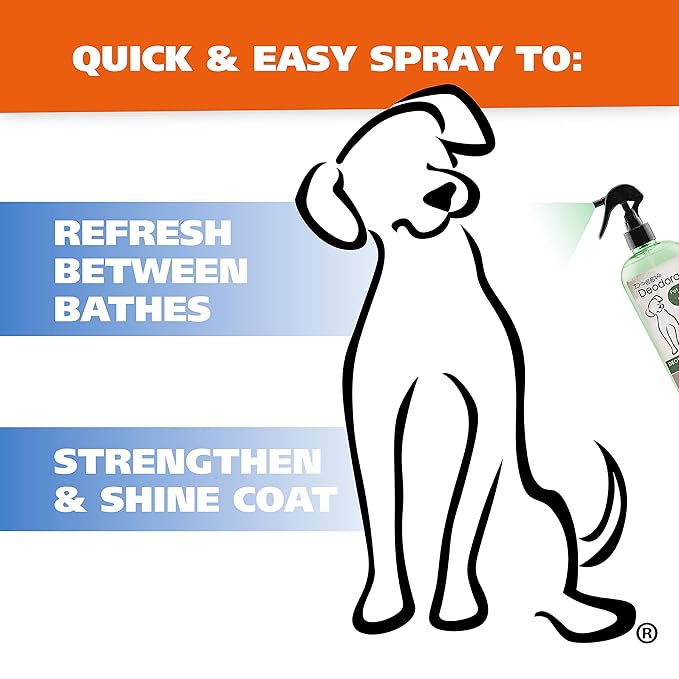 Wahl USA Deodorizing & Refreshing Pet Deodorant for Dogs - Eucalyptus & Spearmint Scent to Refresh the Skin and Coat - Model 820011A,(Pack of 6)