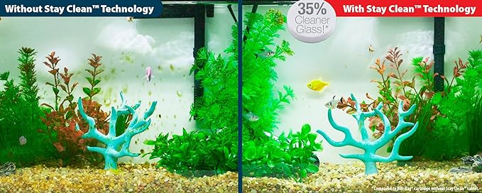 Tetra Whisper Bio-Bag Filter Aquarium Cartridges, Large Filter with Stay Clean Technology, Removes Odors and Discoloration, Easy to Assemble, 12 Large Blue Filters
