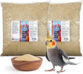 Morning Bird White Proso Millet 18 lbs (2-Pack, 9 lbs Each) Natural Bird Seed – Supports Feather Growth & Balanced Nutrition – High Energy Delicious Seed - Ideal for Finches, Parakeets & Pet Birds