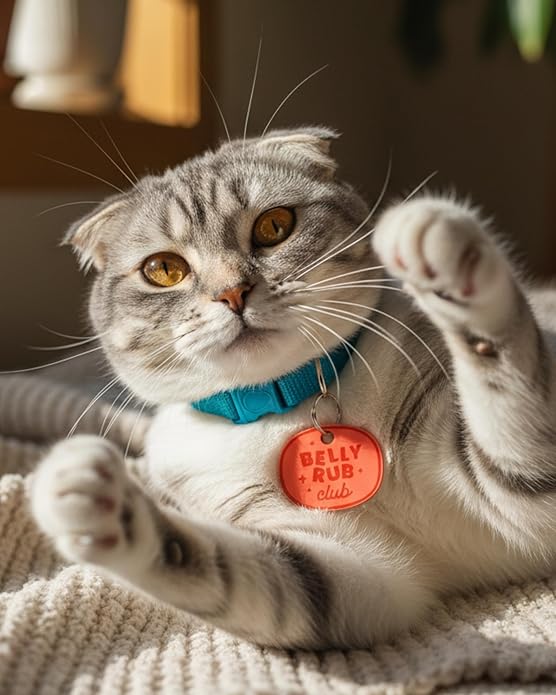 Pet Collar Charms 5-Pack – Stylish Dog & Cat Accessories, Durable and Lightweight Charms for Pet Collars, Easy to Attach, for Pet Lovers