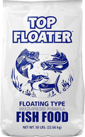 10032 Commercial Grade Premium Floating Type Fish Food Top Floater, 50 lb