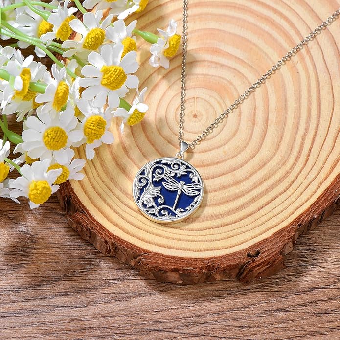 KZX Cat/Dog/Phoenix/Eagle/Whale/Shark/Puffin/Starfish/Chicken/Butterfly/Owl/Bee/Frog/Seahorse Necklace Sterling Silver Animal Pendant Jewelry Gift for Women