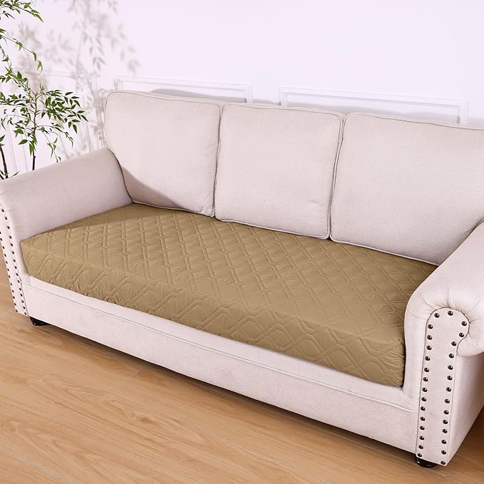 hyha Waterproof Dog Bed Blanket, Soft Pet Blankets, Waterproof Couch Cover for Dogs, Reversible Sofa Covers Washable for Furniture (40x80 Inch, Camel/Camel)