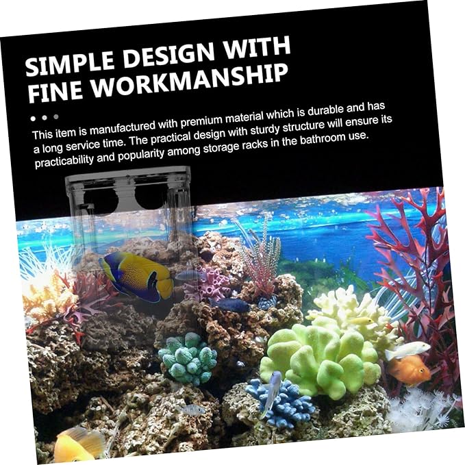 2pcs Aquarium Breeding Box Cups Fish Tank Hatching Incubator Easy Installation Fry Box for Guppies and Betta Safe Material for Optimal Water Quality