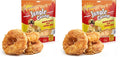 Jungle Calling Dog Treats Long Lasting, Rawhide Chews for Dogs, Chicken Wrapped Rawhide Donuts, Chewy Snacks for Medium Large Dogs (Pack of 2)