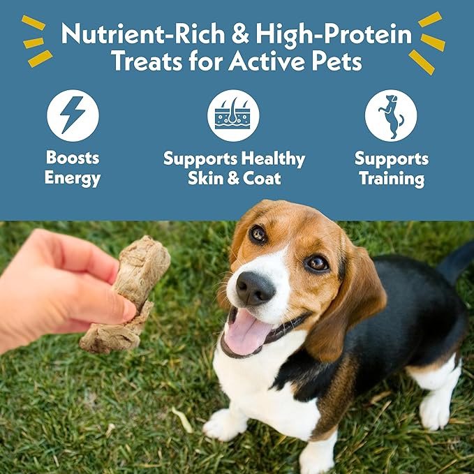 Fresh Is Best Freeze Dried Dog Treats - Raw Chicken Necks for Dogs & Cats - Training Treats for Dogs in Resealable Zipper Bag - High-Protein Single Ingredient Dog Treat - Made in The USA