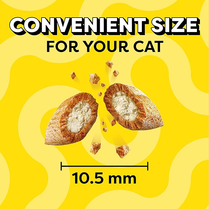 Temptations Cat Treats, Classic Crunchy and Soft Cat Treats, Seafood Medley Flavor, 30 oz. Tub