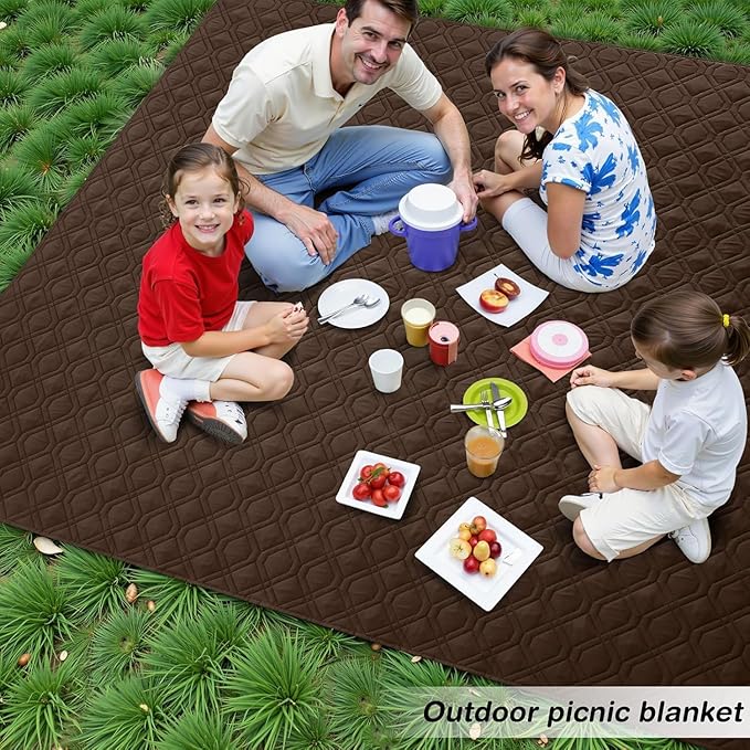 hyha Waterproof Dog Bed Blanket, Soft Pet Blankets, Waterproof Couch Cover for Dogs, Reversible Sofa Covers Washable for Furniture (52x82 Inch, Chocolate/Chocolate)