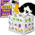 Cat Amazing MEGA – Cat Treat Puzzle Box – Interactive Food Maze – Cat Puzzle Feeder – Treat Box for Indoor Cats – Enrichment Food Toy – Best Cat Toy for Cats!