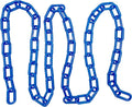 by M&M 2006 5ft Medium Blue Plastic Bird Toy Chain - Classic Bird Foot Toy, Long Length, Tons of Uses, Easy for Birds to Grab with Beaks and Feet, Bright Color