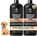 ALFIE'S CHOICE Puppy Shampoo and Conditioner Set | 16 fl oz Each | for Sensitive & Itchy Skin | Puppies, Adults & All Breeds of Dogs