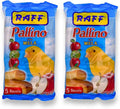 Pallino Mela Biscuits for Birds – 2 Pack Healthy Bird Food, Snack Sticks for Canaries, Finches, Parakeets, Cockatiels & Parrots – Apple Flavored for Canary Treats