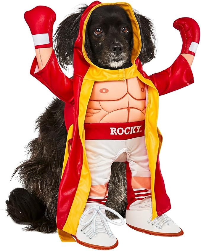 Rocky: Rocky Balboa Pet Costume for For Dogs or Cats by Rubies, Medium