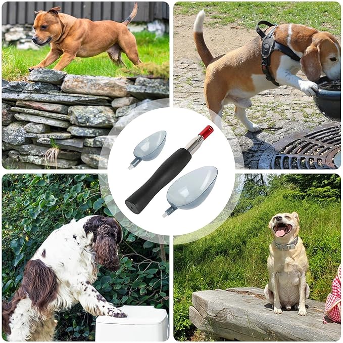 Dog Urine Collector – Telescopic Dogs Tool, Stainless Steel PVC, Multifunctional Pickup | Perfect For Indoor Outdoor Use, Yard Cleaning, Apartment Pets, Puppy Training, Travel Hygiene, Care Accessory