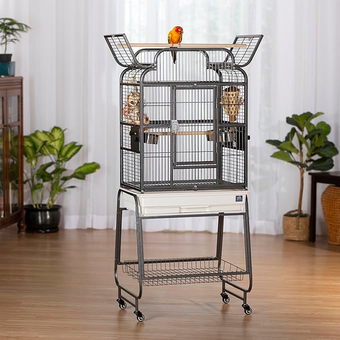 Prevue Pet Products On The Fly Playtop Bird Cage with Stand