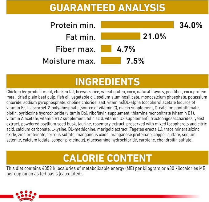 Royal Canin Feline Breed Nutrition Maine Coon Kitten Dry Cat Food, 3 lb Bag
