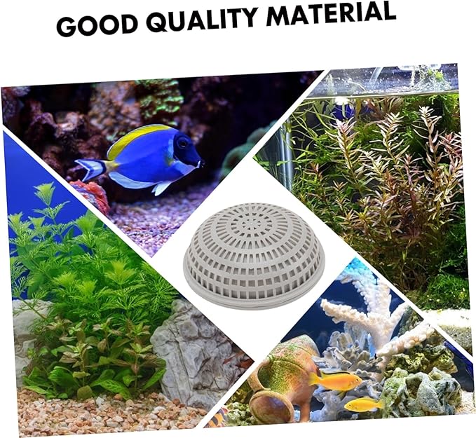 Water Grass Landscape Decors 2pcs Aquarium Moss Holder Plant Breeding Containers Safe for Home Aquarium