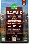 Open Farm, RawMix Dry Dog Food with Ancient Grains, Protein-Packed Kibble Coated in Bone Broth with Freeze Dried Raw Chunks, Beef Pork & Lamb, Front Range Recipe, 20lb Bag