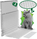 ohlela 8 Pack Scat Mat for Cats - 16 x 13 Inch Cat Repellent Mat with 1 Inch Spike is an Effective Stray Cat Repellent Outdoor & Indoor to Deter Cats & Dogs. Pet Deterrent Indoor 11.5sqft Coverage