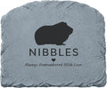 Let's Make Memories Personalized Memorial Garden Stone-Pet Silhouette- in Loving Memory- Guinea Pig