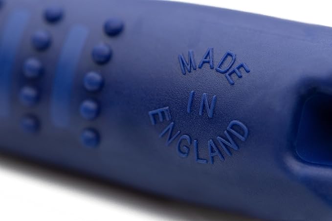 ACME Alpha 211.5 Professional Dog Training Whistle with Enhanced Ergonomic Grip. BPA-Free Plastic. 110 dBA. Long Range. Standardized Frequency. Weatherproof. Made in The UK (Baltic Blue)