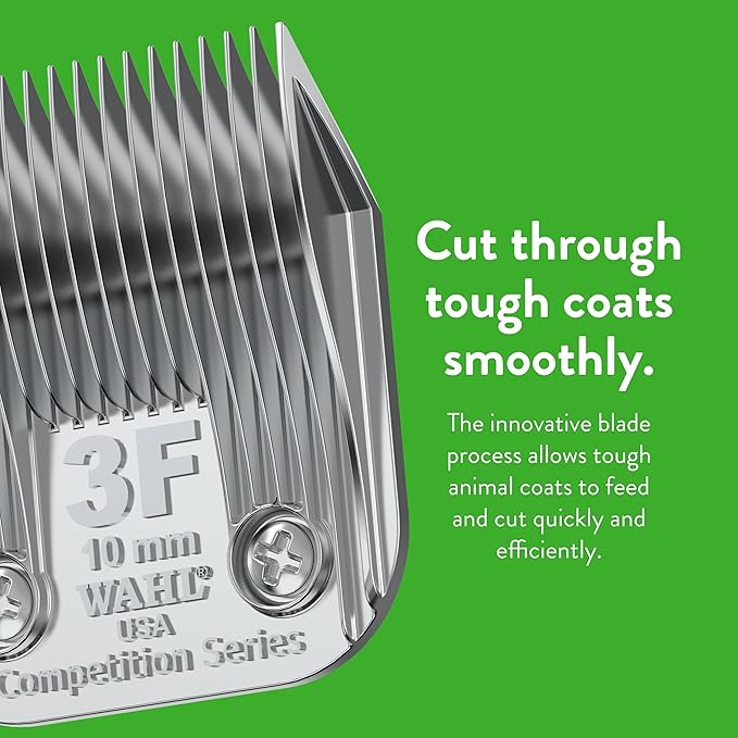 Wahl Professional Animal 3F Full Extra Coarse Competition Series Detachable Blade with 25/64-Inch Cut Length (2376-100)