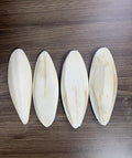 4 pcs Cuttlebone for Birds Tortoises Turtles Snails Cockatiels Parakeets Budgies Reptiles Fish Small Animals (4.5-5.5inch/12-14cm)