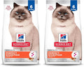 Hill's Science Diet Perfect Digestion,Senior Adult 7+,Digestive Support,Dry Cat Food,Chicken,Barley,& Whole Oats,6 lb Bag,(Pack of 2)