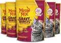 Meow Mix Gravy Bursts Chicken Flavored Cat Treats, 6.3 Oz. Bag (Pack of 5)