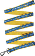 NFL PET Los Angeles Chargers Dog Leash, Large Football Team Leash for Dogs & Cats - Shiny & Colorful, Licensed by The NFL