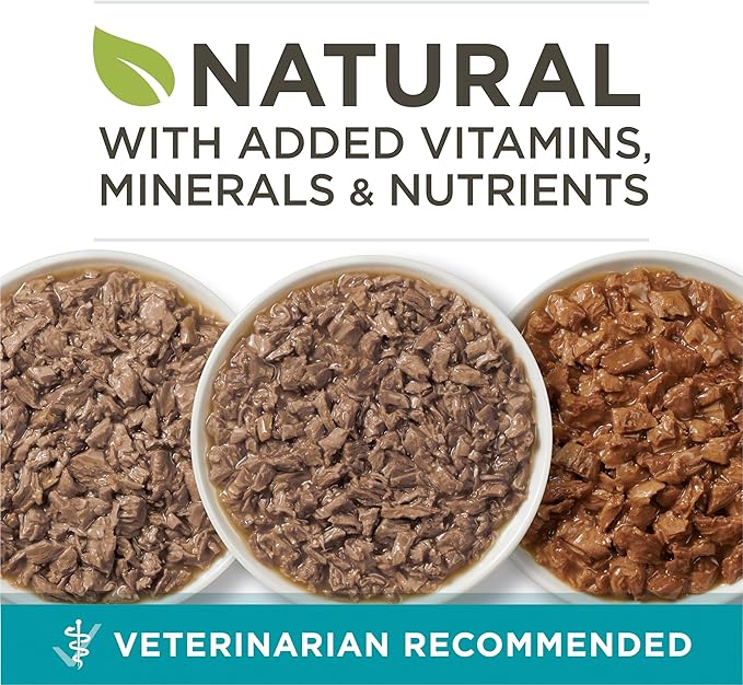 Purina ONE Natural,High Protein Cat Food Variety Pack,Turkey,Chicken and Tuna Recipes - 3 oz. Cans,(Pack of 48)